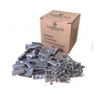 Doos rvs startclips en schroeven t.b.v. composiet wand/gevelbekleding (25 stuks per doos)