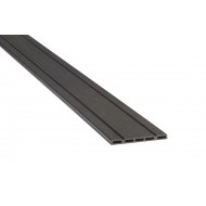 Schuttingplank 200x15x1,1cm Antraciet
